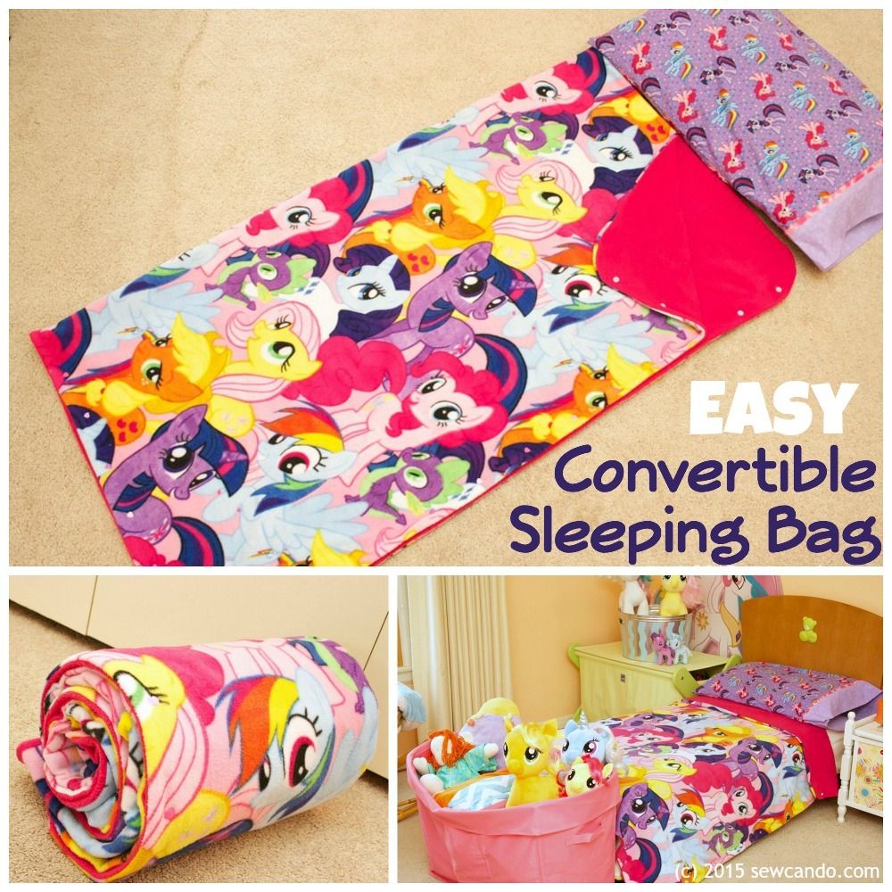 Rainbow dash sleeping bag best sale